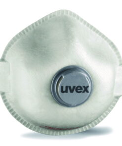 Uvex Respirators Silv-Air Classic 2110 FFP-1 with Valve, White, Pack of 15