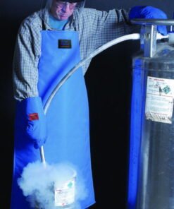 Cryo.Expert Cryo Protection Set – Gloves 500mm M, Face Shield, Apron, and Two Safety Labels