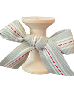 No 037 – Cream/Red Stitch 20mm