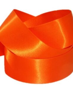 DFS Tango Orange (15mm) Satin Ribbon