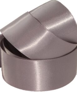 DFS Steel Pewter (15mm) Satin Ribbon