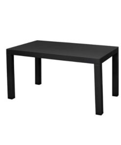 Contour Elite 6 Seater Table-Black