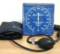 Bp Meter Aneroid W/m Square