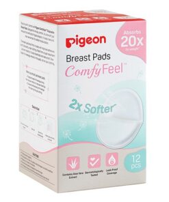 Pigeon Breast Pads Comfy Feel 12 Pcs
