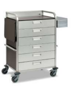 Medical Trolley – 6 Drawer