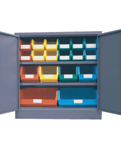 Linbin ® Storage Bin Half Size Cabinet Kit 2