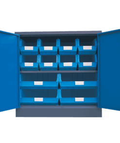 Blue – Linbin ® Storage Bin Half Size Cabinet Kit 3