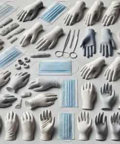 Ansell HyFlex Size 10 Blue FORTIX Nitrile Foam Coating Gloves 200-248mm Pack of 12 Pairs