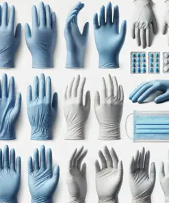 Windaus-Labortechnik Protective Gloves, Kevlar, Size Approx. 8-10, Universal, Approx. 40 cm, Large