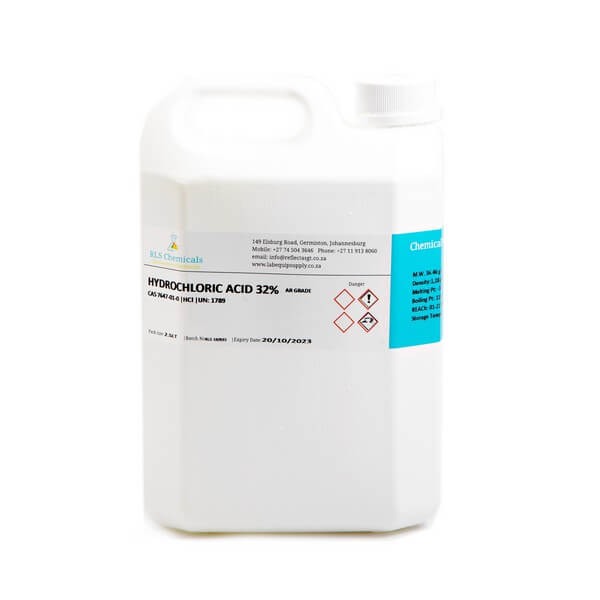 Hydrochloric Acid 37% CP – 2,5l