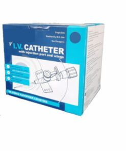 IV Catheter 16G with Injection port & and wings – 100s