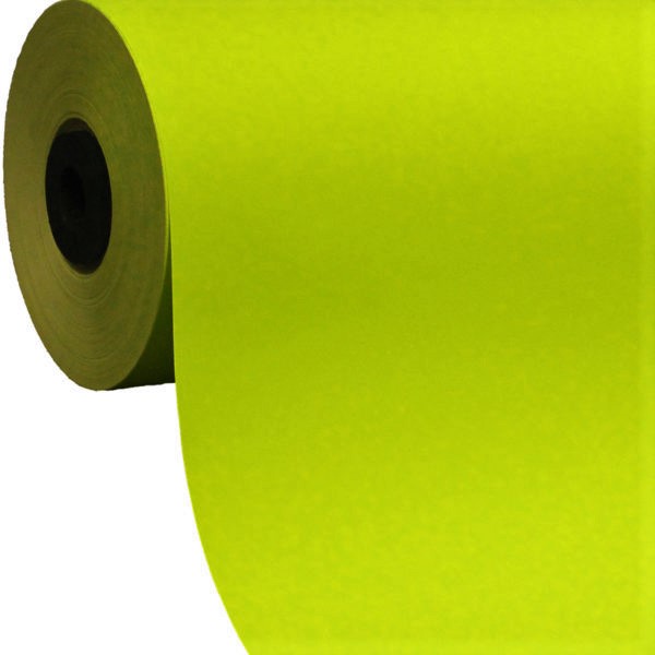 Solid Colours on SEMI-GLOSS WHITE (Lime Green) 50cm x 100m