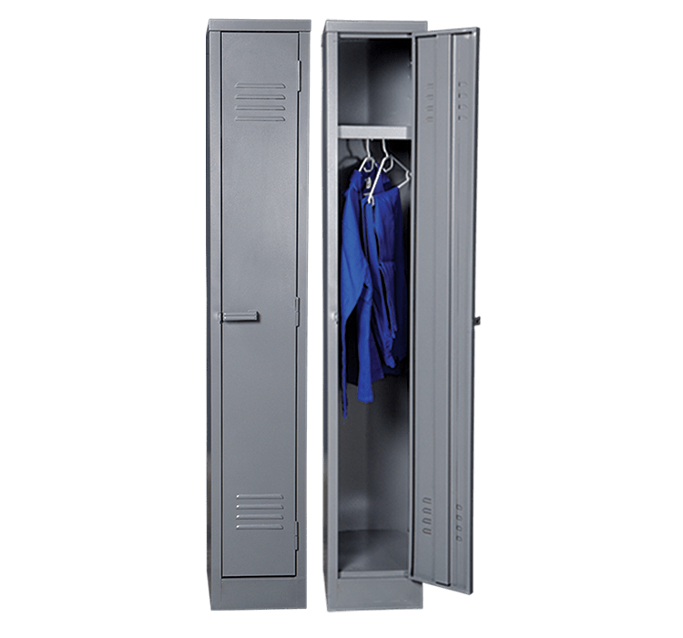 Solid Steel Locker Single Tier