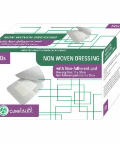 Dressing Non-Woven with Pad 10x30cm- 50s