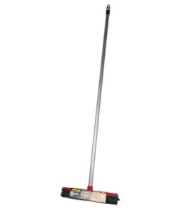 Rubber Broom with Metal Handle