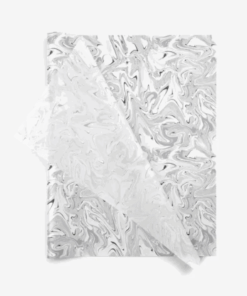Black Marble Wrapping Tissue (25 Sheet Pack)