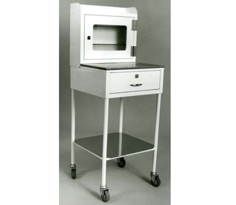 Mobile urine test cabinet