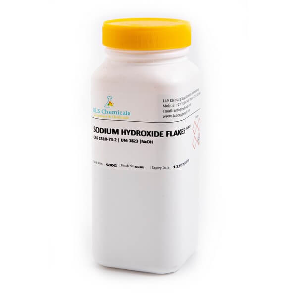 Sodium Hydroxide Flakes AR – 500g