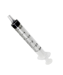 3ml Syringes 3 Part (luer Slip) Latex Free