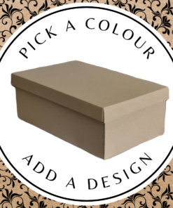 Design Shoe Box – Brown Kraft 325 x 200 x 115mm