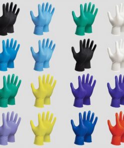 durable nitrile High risk exam gloves