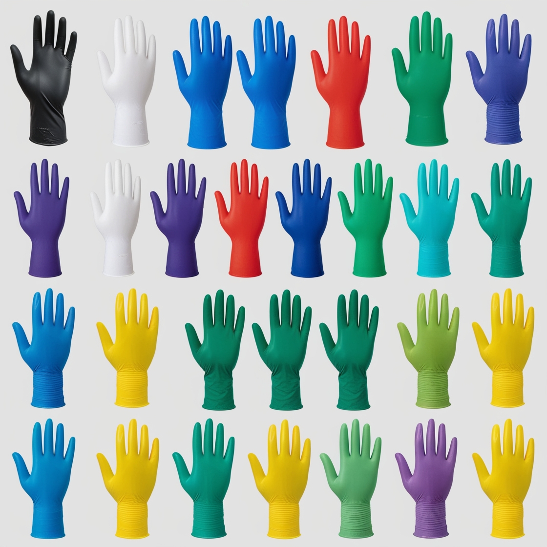 elbow length wool gloves