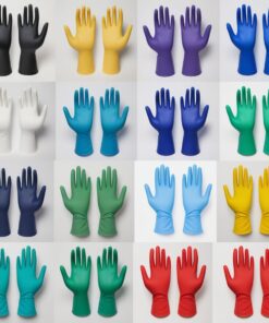 B. Braun Vasco Gloves, Size XS (5-6), Nitrile Light, Powder-Free, Latex-Free, Non-Sterile, Pack of 100