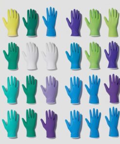 Kimberly-Clark KleenGuard G10 Nitril Gloves Size L (8-9), Arctic Blue, Powder Free