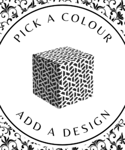 Design Cube Box (S) – White Kraft 110 x 110 x 110mm