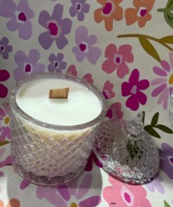 Alternative view of Beautiful glas candle large (DEMO)