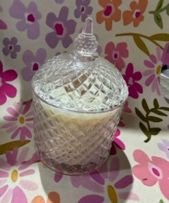 Beautiful glas candle large (DEMO)