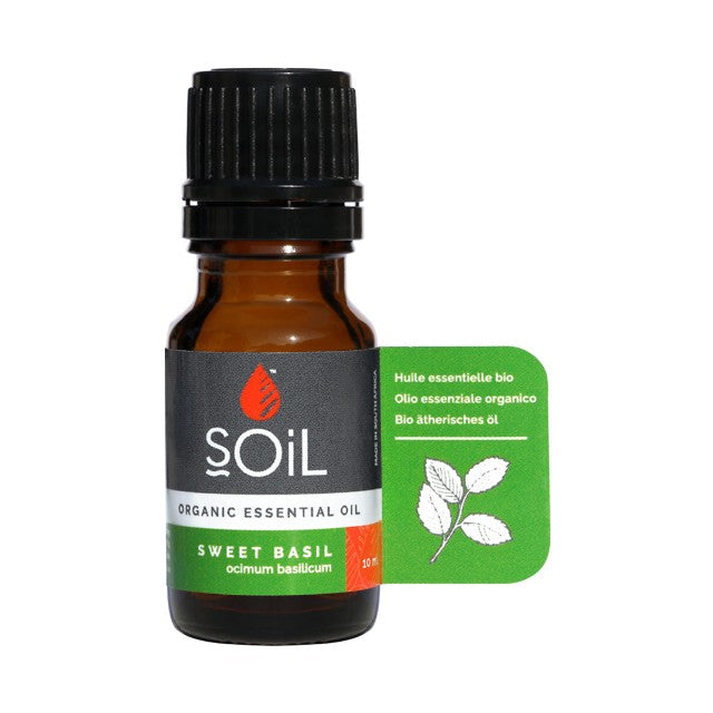 SOiL Organic Basil Oil 10ml
