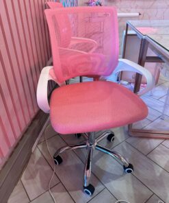 Demo nail tech chair - pink DEMO