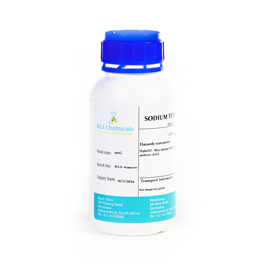 Sodium Tetraborate Anhydrous AR ��� 500g - Image 3
