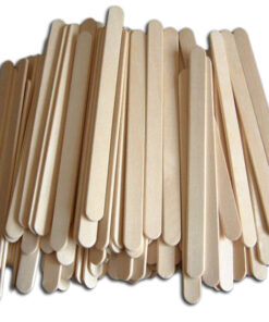 Wooden lip spatulas - ice cream sticks 50's