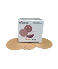 02221 Sunmight Velcro Gold Disc 125Mm No Hole (1200) - 100Pc