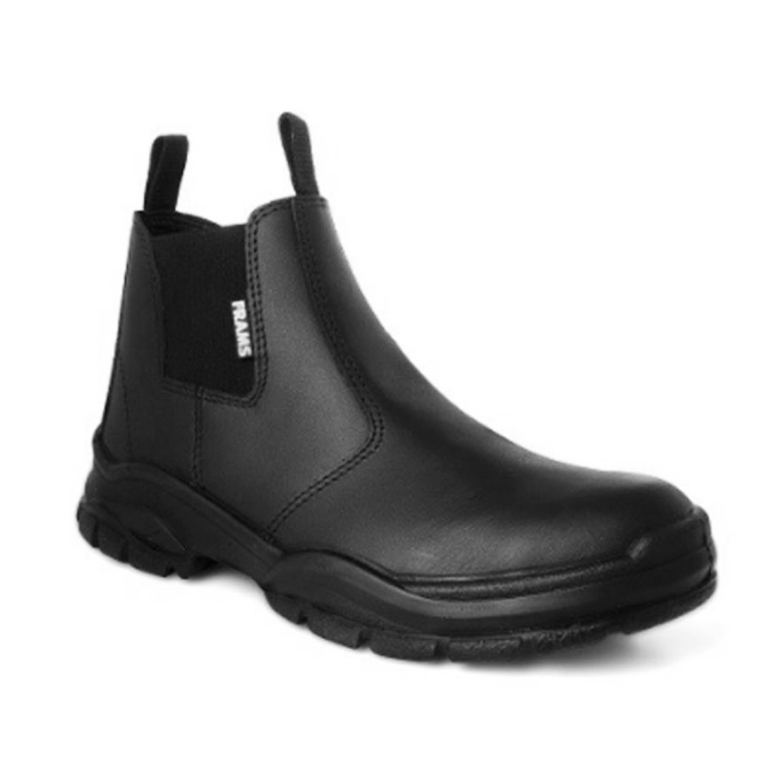 Frams Chelsea Black Safety Boot Stc Size 8