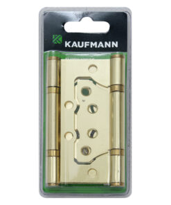 Kaufmann Flush Hinge Steel 100Mm B/Plated (Pair)