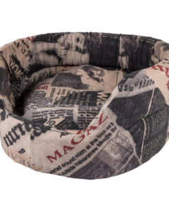 Complete Dog Bed Pollycotton Small 50Cm