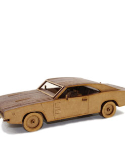 Wow We - 3D Wooden Model | Vehicles | Dodge Charger 1968