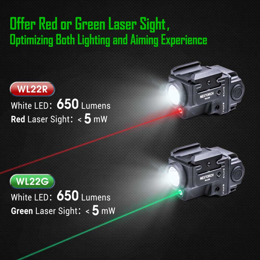 Nextorch Wl22 Weapon Light - Image 2