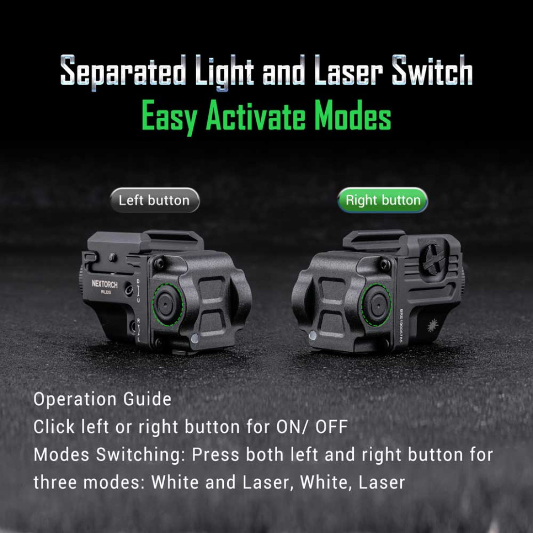 Nextorch Wl22 Weapon Light - Image 4