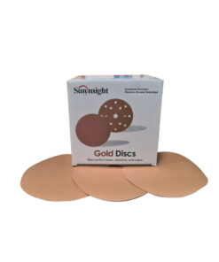 02409 Sunmight Velcro Gold Disc 150Mm No Hole (150) - 100