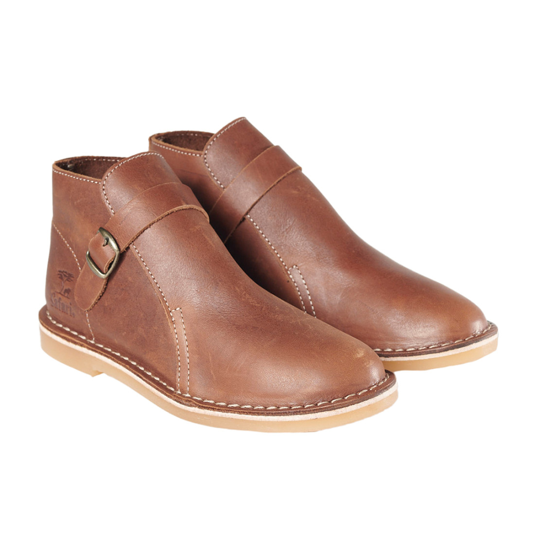 Bata Safari Cedar Ladies Boot Brown Size 3 - Image 2