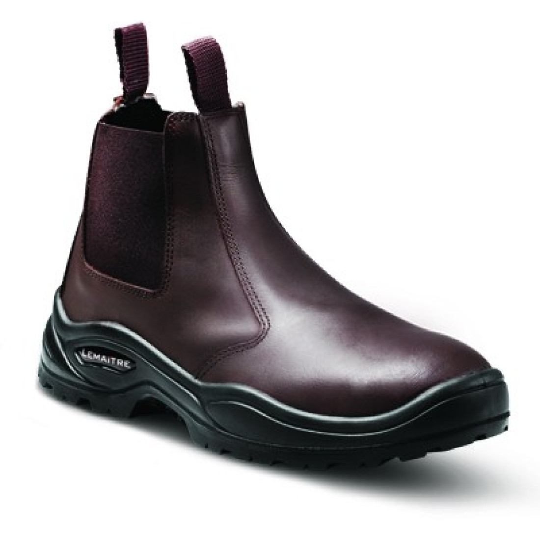 Lemaitre Safety Boot Nstc Zeus Brown Size 8