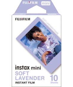 Instax Film Mini Pat Soft Lavender 1 Pack (10 Sheets)