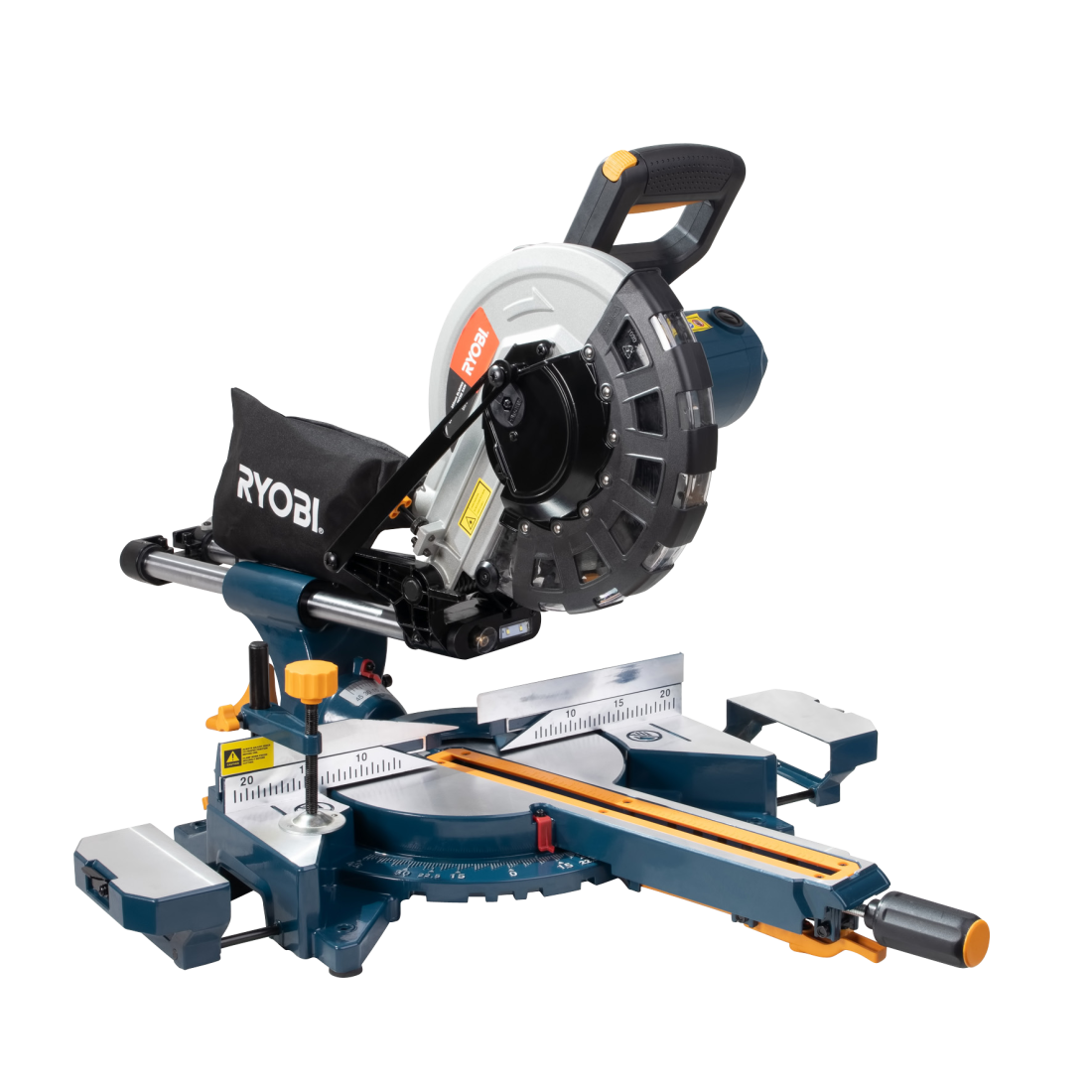 Mitre Saw 255Mm 2000W Sliding Compund With Laser Light