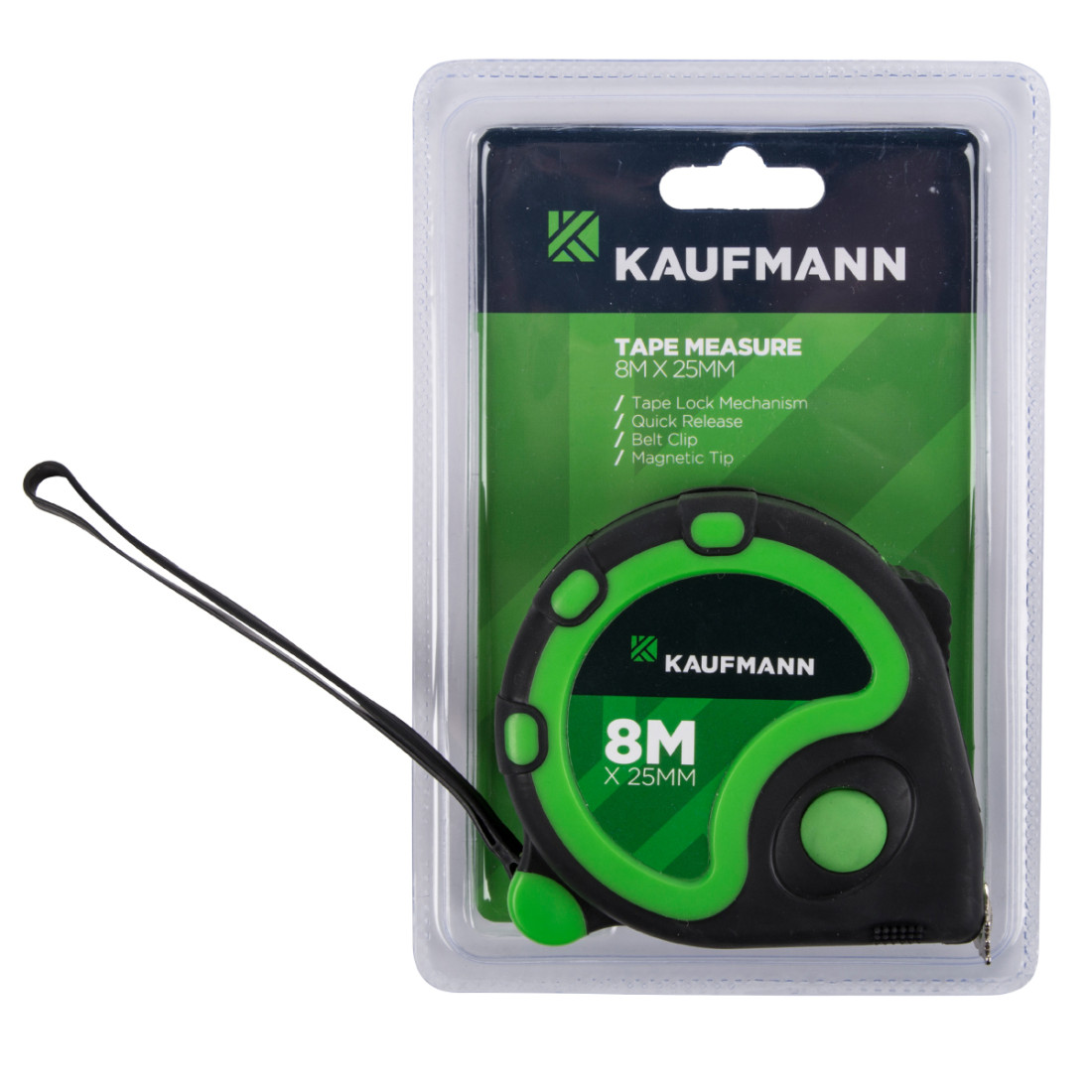 Kaufmann Tape Measure Cr90 8Mx25Mm