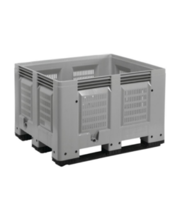 Bulk Bin Perforated Heavy Duty 1000kg Grey