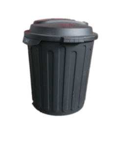 Utility Plastic Bin 60L Black